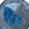 (AH268) Indigo Patchwork Hat