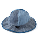 (AH268) Indigo Patchwork Hat