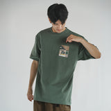 (ZT1540) Toybox Tramway Pocket Tee