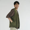 (JK367) 2 Face Fleece Vest Jacket