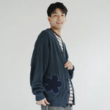 (CD100) Sakura Patch Cardigan