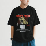 (ZT1553) Child's Plant Graphic Tee