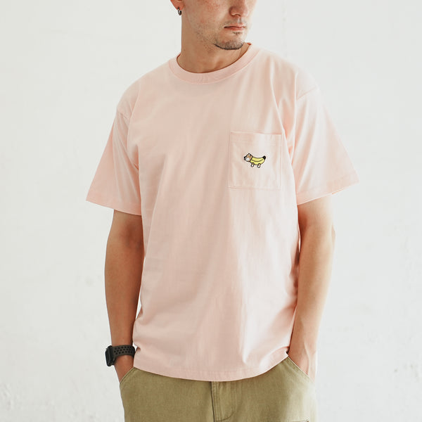 (EX529) Embroidery Pocket Tee