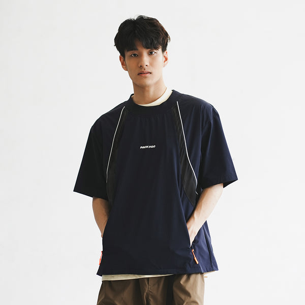 (TP1371) Outdoor Air Patchwork Tee