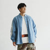 (YS379) Sleeve Patchwork Shirt (Online Exclusive)