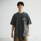 (EX457) Start The Game Graphic Pocket Tee
