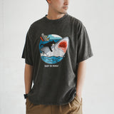 (ZT1615) Enjoy the Moment Graphic Washed Tee