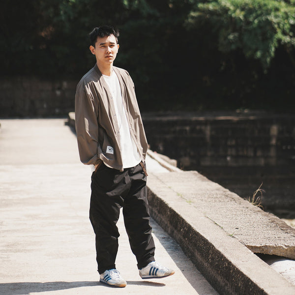 (PT390) Tapered Gathered Pants