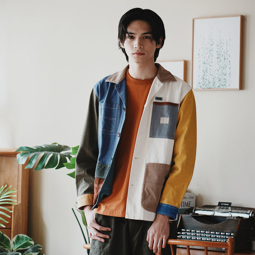 (JK360) Crazy Patchwork Jacket