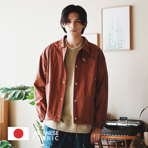 (JK361) Japanese Fabric Worker Coach Jacket