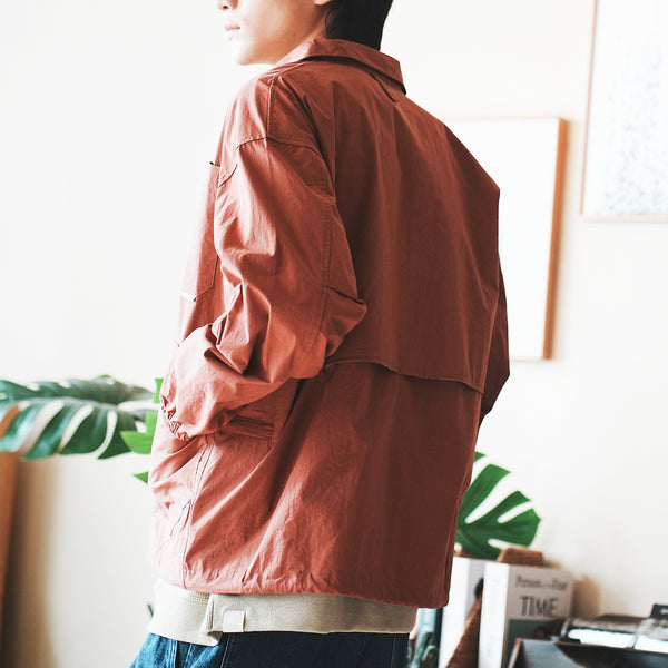 (JK361) Japanese Fabric Worker Coach Jacket