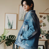 (JK364) Denim Type III Kimono