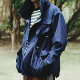 (JK358) Detachable Face Mask Mountain Parka