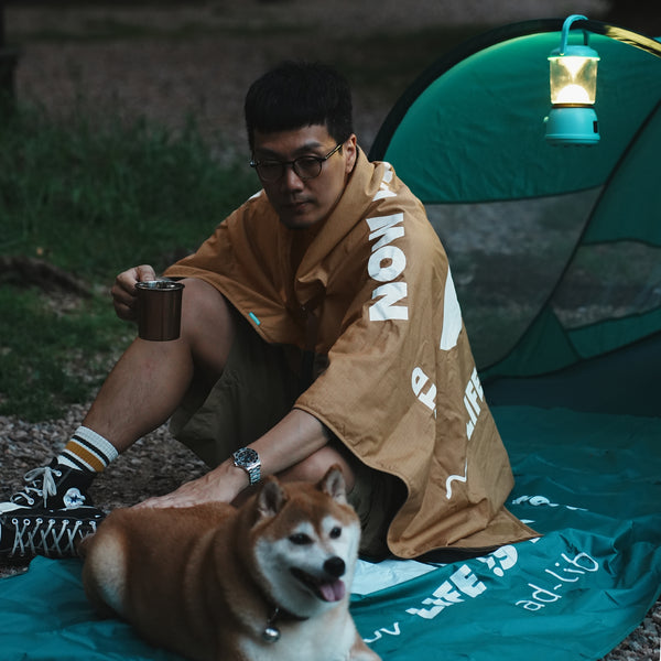 (SO094A)  Premium - Multifunctional Camping Lantern / 2 Face Camping Mat