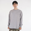 (TP1475) Garment Dye Wash Long Sleeve Pocket Tee