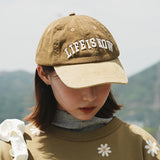 (AC272) Heavy Wash Patchwork Embroidery Cap