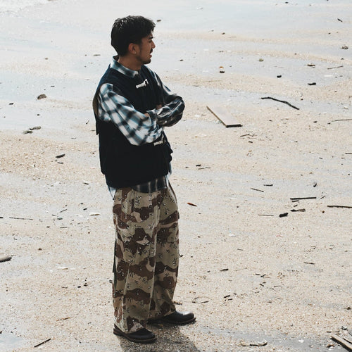 (PT377) Camouflage Cargo Baggy Pants