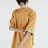 (TP1339) Garment Dye Wash Pocket Tee