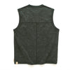 (YV1401) Acid Wash Embroidery Vest (Online Exclusive)