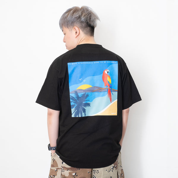 (ZT1463) Dare To Be Different Graphic Tee