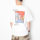 (ZT1469) Cat Threads Graphic Tee