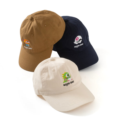 (EX460) Character Graphic Embroidery Cap