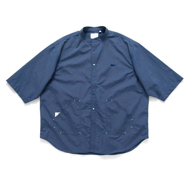 (YS393) Color Button Short Sleeve Shirt