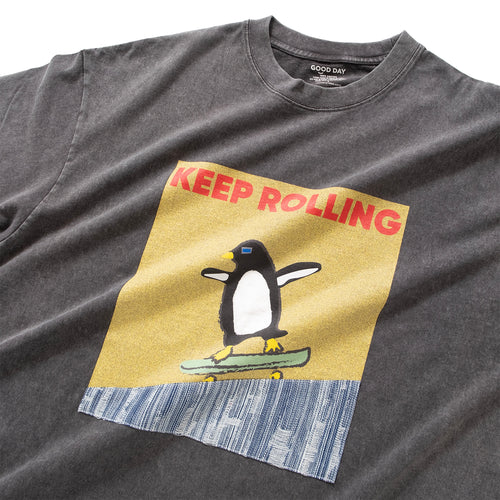 (ZT1496) Keep Rolling Graphic Tee