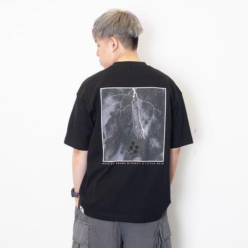 (ZT1507) Graphic Embroidery Pocket Tee