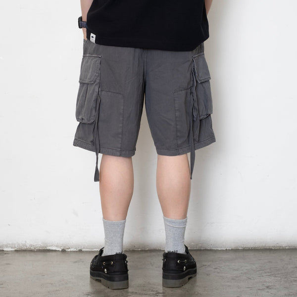 (SP370) Garment Dye Wash Cargo Shorts