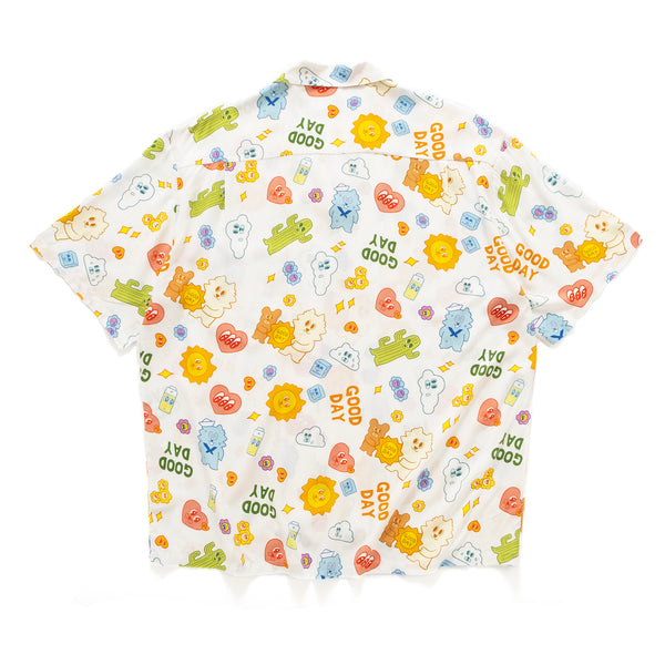 (EX515) Pattern Short Sleeve Shirt