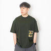 (ZT1519) Backpack Graphic Patch Tee