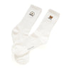 (EX516) Graphic Embroidery Socks Pack (2 Pairs)