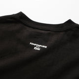 (EX468) Graphic Embroidery Pocket Tee