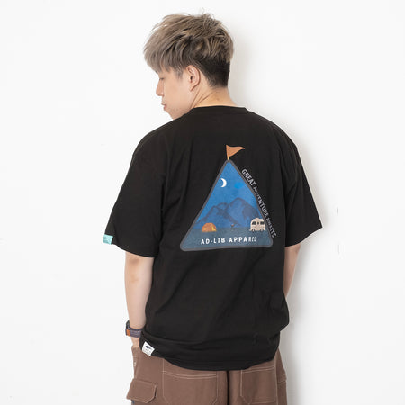 (ZT1532) So Tired Graphic Embroidery Tee