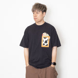 (EX488) Bedtime Graphic Pocket Tee