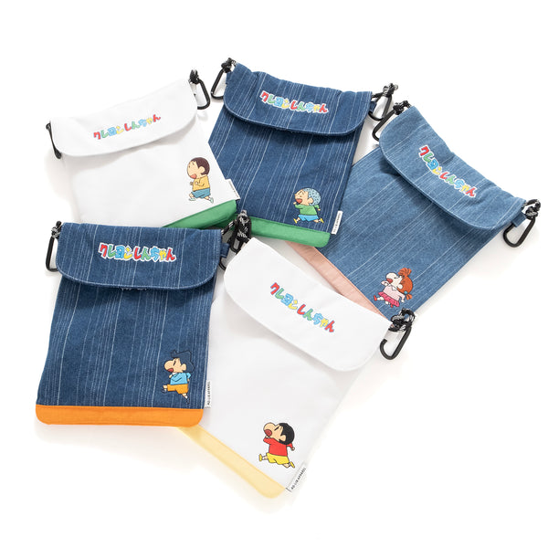 (EX496) Shin Chan Embroidery Shoulder Bag