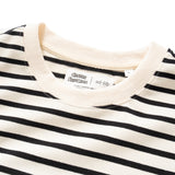 (EX489) Shiro Terry Patch Stripe Tee