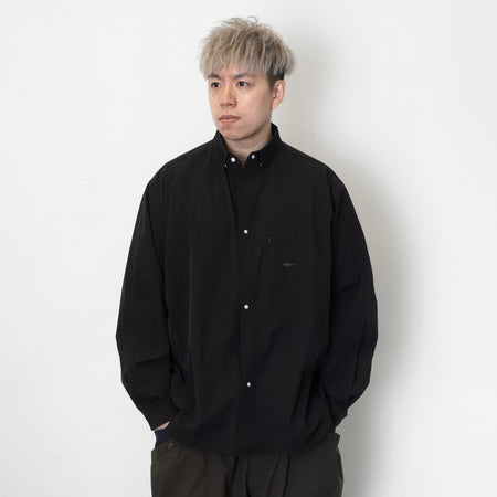 (ST414) Sakura Patch Corduroy Shirt