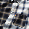 (ST408) Checks Pattern Patchwork Shirt