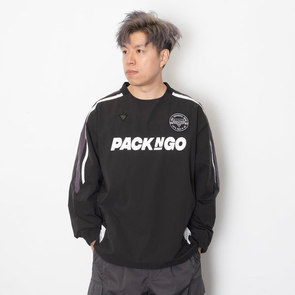 (TP1466) Tech Patchwork Long Sleeve Jersey Tee