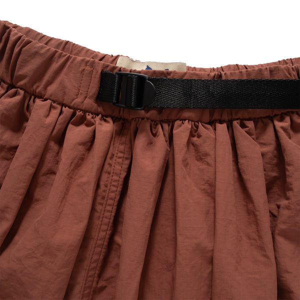 (DS020) Belted Pleated Midi Skirt