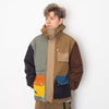 (JK365) 2 Face Crazy Patch Mountain Parka