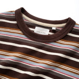 (TP1520) Stripe Long Sleeve Pocket Tee