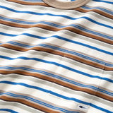 (TP1520) Stripe Long Sleeve Pocket Tee