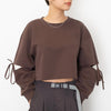 (SW490) Drawstrings Cropped Top