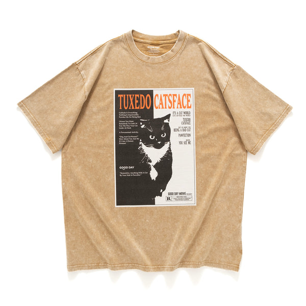 (ZT1333) CATSFACE Movie Graphic Tee