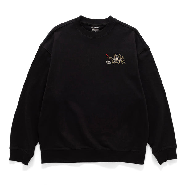 (ZW513) Snake Embroidery Sweater (Online Exclusive)