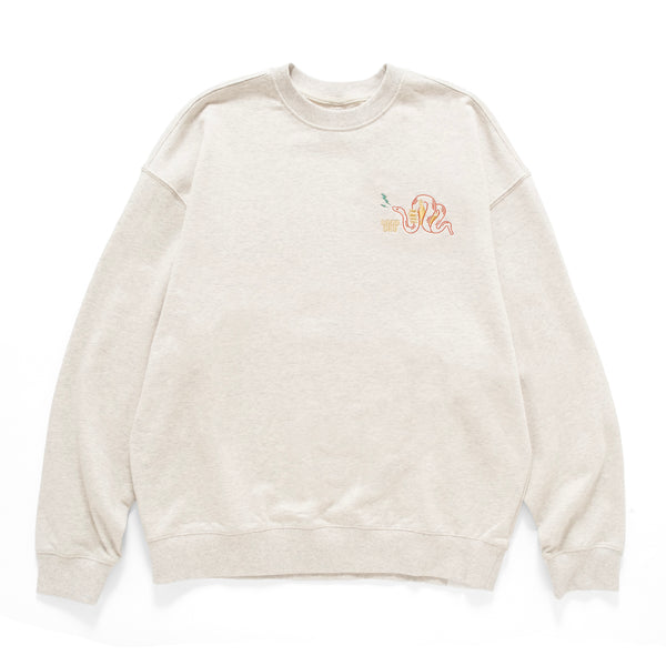 (ZW513) Snake Embroidery Sweater (Online Exclusive)