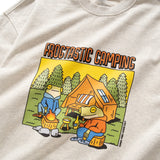 (ZW502) FROGTASTIC CAMPING Graphic Sweater